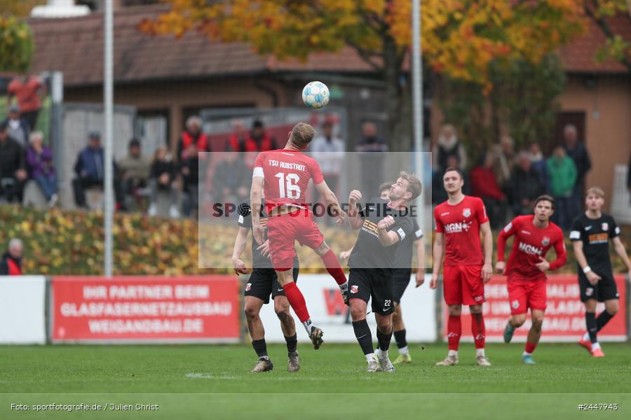 NGN-Arena, Aubstadt, 19.10.2024, sport, action, Fussball, BFV, 15. Spieltag, Regionalliga Bayern, HAN, AUB, SpVgg Hankofen-Hailing, TSV Aubstadt - Bild-ID: 2447943