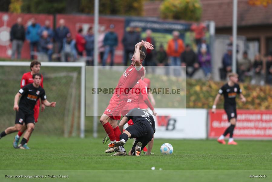NGN-Arena, Aubstadt, 19.10.2024, sport, action, Fussball, BFV, 15. Spieltag, Regionalliga Bayern, HAN, AUB, SpVgg Hankofen-Hailing, TSV Aubstadt - Bild-ID: 2447970