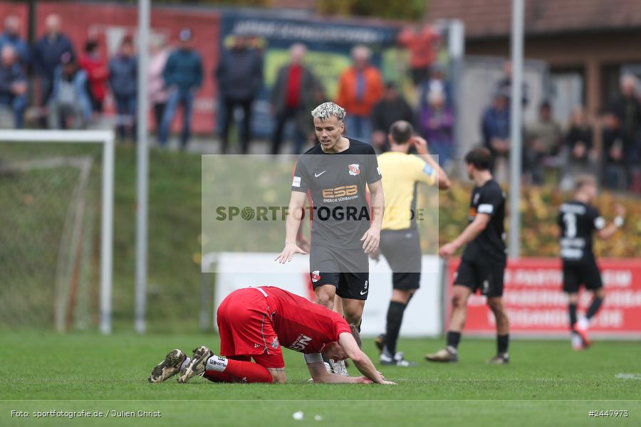 NGN-Arena, Aubstadt, 19.10.2024, sport, action, Fussball, BFV, 15. Spieltag, Regionalliga Bayern, HAN, AUB, SpVgg Hankofen-Hailing, TSV Aubstadt - Bild-ID: 2447973