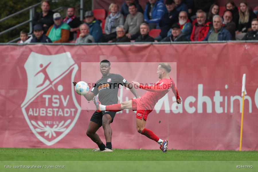 NGN-Arena, Aubstadt, 19.10.2024, sport, action, Fussball, BFV, 15. Spieltag, Regionalliga Bayern, HAN, AUB, SpVgg Hankofen-Hailing, TSV Aubstadt - Bild-ID: 2447990