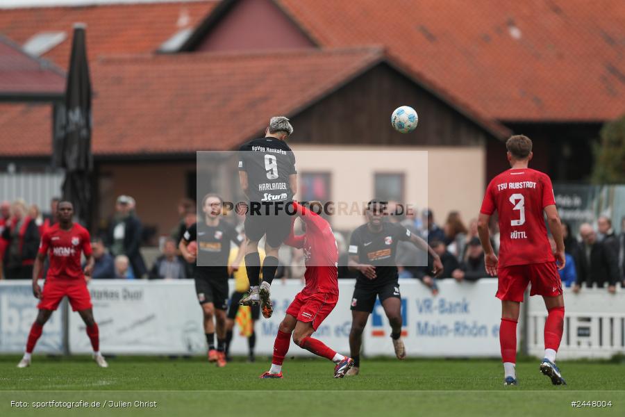 NGN-Arena, Aubstadt, 19.10.2024, sport, action, Fussball, BFV, 15. Spieltag, Regionalliga Bayern, HAN, AUB, SpVgg Hankofen-Hailing, TSV Aubstadt - Bild-ID: 2448004