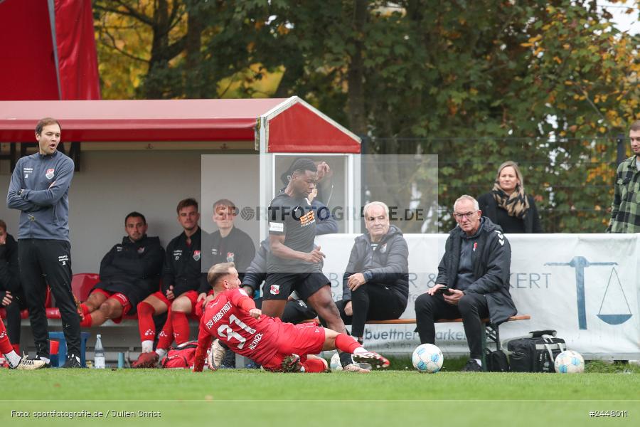 NGN-Arena, Aubstadt, 19.10.2024, sport, action, Fussball, BFV, 15. Spieltag, Regionalliga Bayern, HAN, AUB, SpVgg Hankofen-Hailing, TSV Aubstadt - Bild-ID: 2448011