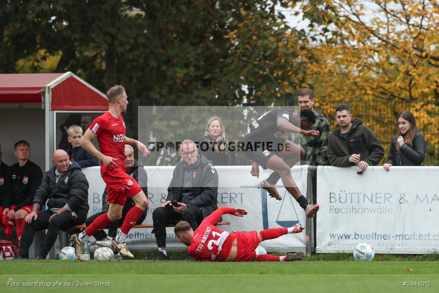 NGN-Arena, Aubstadt, 19.10.2024, sport, action, Fussball, BFV, 15. Spieltag, Regionalliga Bayern, HAN, AUB, SpVgg Hankofen-Hailing, TSV Aubstadt - Bild-ID: 2448012