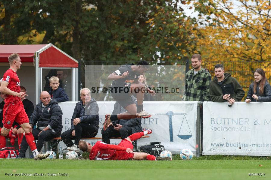 NGN-Arena, Aubstadt, 19.10.2024, sport, action, Fussball, BFV, 15. Spieltag, Regionalliga Bayern, HAN, AUB, SpVgg Hankofen-Hailing, TSV Aubstadt - Bild-ID: 2448013