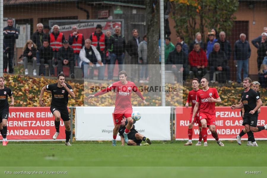 NGN-Arena, Aubstadt, 19.10.2024, sport, action, Fussball, BFV, 15. Spieltag, Regionalliga Bayern, HAN, AUB, SpVgg Hankofen-Hailing, TSV Aubstadt - Bild-ID: 2448017