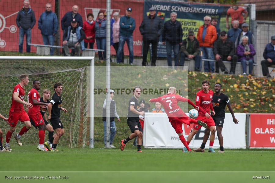 NGN-Arena, Aubstadt, 19.10.2024, sport, action, Fussball, BFV, 15. Spieltag, Regionalliga Bayern, HAN, AUB, SpVgg Hankofen-Hailing, TSV Aubstadt - Bild-ID: 2448021