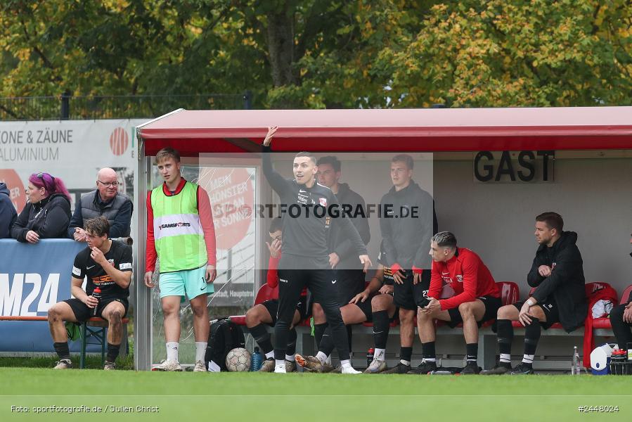 NGN-Arena, Aubstadt, 19.10.2024, sport, action, Fussball, BFV, 15. Spieltag, Regionalliga Bayern, HAN, AUB, SpVgg Hankofen-Hailing, TSV Aubstadt - Bild-ID: 2448024