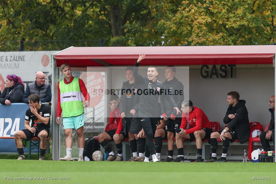 NGN-Arena, Aubstadt, 19.10.2024, sport, action, Fussball, BFV, 15. Spieltag, Regionalliga Bayern, HAN, AUB, SpVgg Hankofen-Hailing, TSV Aubstadt - Bild-ID: 2448025