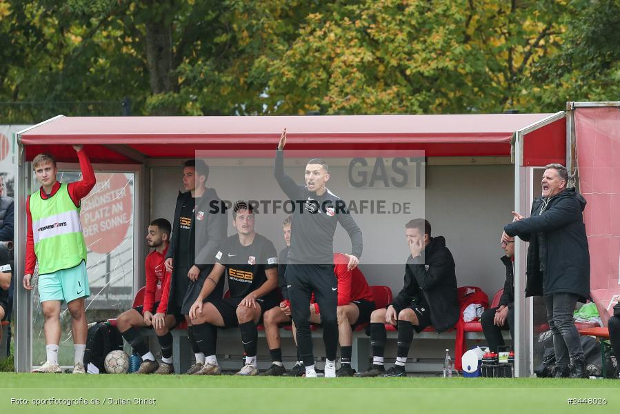 NGN-Arena, Aubstadt, 19.10.2024, sport, action, Fussball, BFV, 15. Spieltag, Regionalliga Bayern, HAN, AUB, SpVgg Hankofen-Hailing, TSV Aubstadt - Bild-ID: 2448026