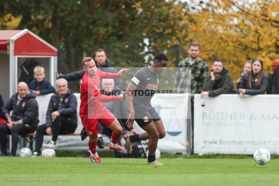 NGN-Arena, Aubstadt, 19.10.2024, sport, action, Fussball, BFV, 15. Spieltag, Regionalliga Bayern, HAN, AUB, SpVgg Hankofen-Hailing, TSV Aubstadt - Bild-ID: 2448033