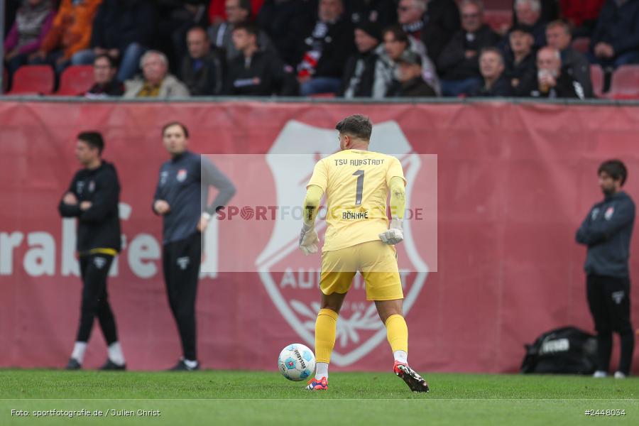 NGN-Arena, Aubstadt, 19.10.2024, sport, action, Fussball, BFV, 15. Spieltag, Regionalliga Bayern, HAN, AUB, SpVgg Hankofen-Hailing, TSV Aubstadt - Bild-ID: 2448034