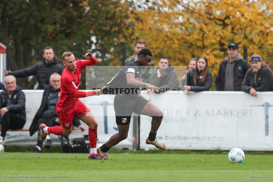 NGN-Arena, Aubstadt, 19.10.2024, sport, action, Fussball, BFV, 15. Spieltag, Regionalliga Bayern, HAN, AUB, SpVgg Hankofen-Hailing, TSV Aubstadt - Bild-ID: 2448035