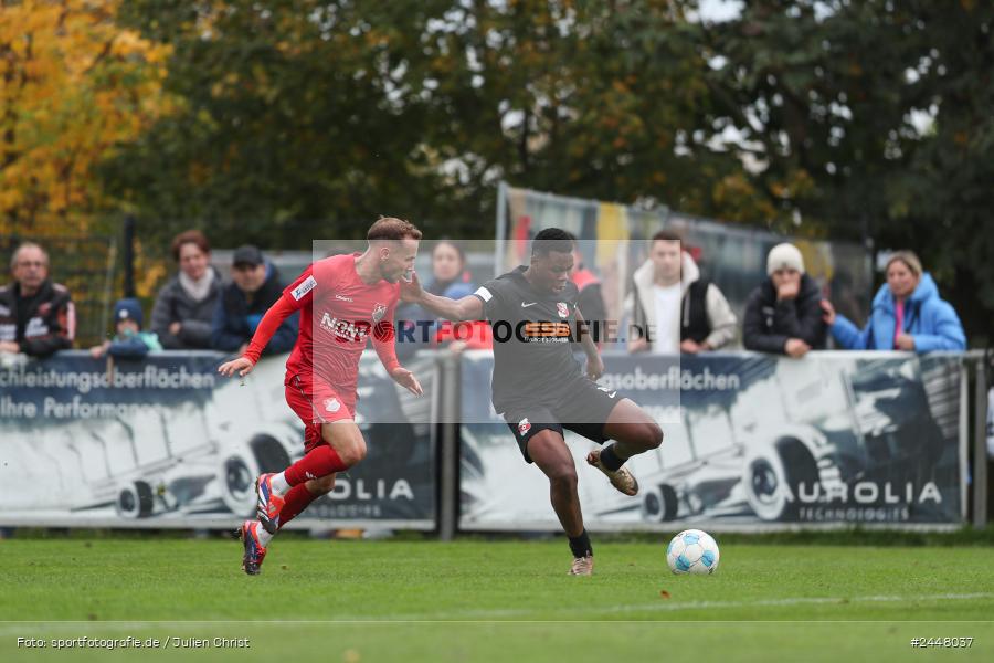NGN-Arena, Aubstadt, 19.10.2024, sport, action, Fussball, BFV, 15. Spieltag, Regionalliga Bayern, HAN, AUB, SpVgg Hankofen-Hailing, TSV Aubstadt - Bild-ID: 2448037