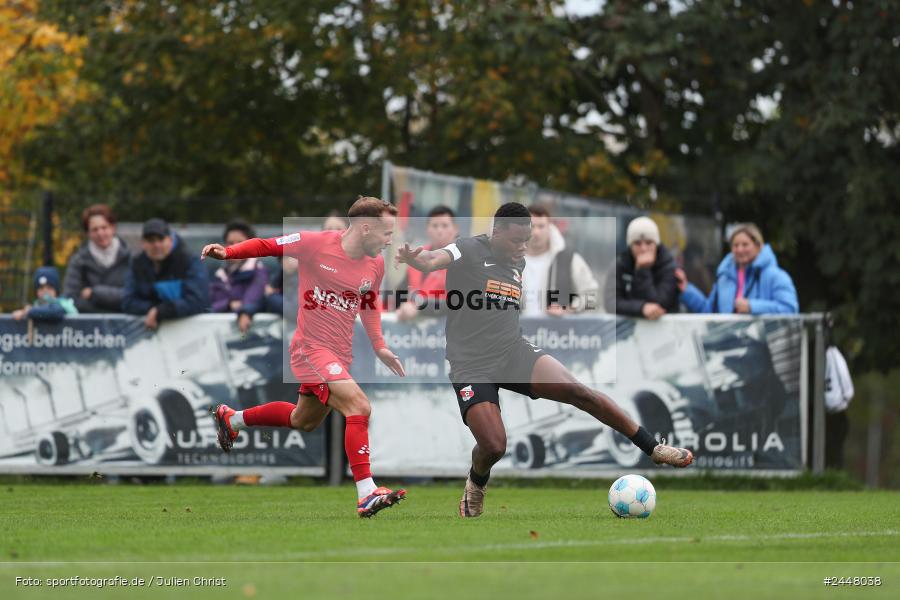 NGN-Arena, Aubstadt, 19.10.2024, sport, action, Fussball, BFV, 15. Spieltag, Regionalliga Bayern, HAN, AUB, SpVgg Hankofen-Hailing, TSV Aubstadt - Bild-ID: 2448038