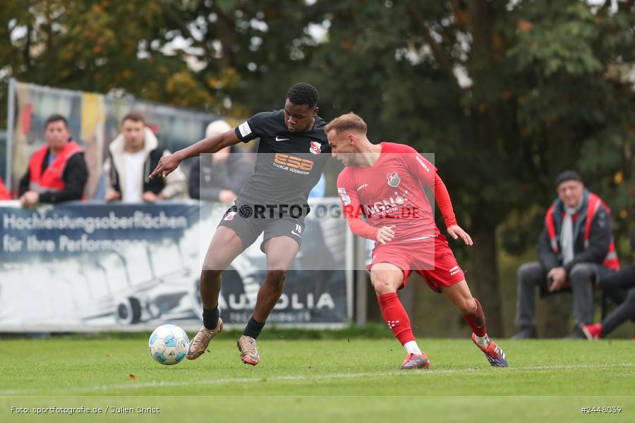 NGN-Arena, Aubstadt, 19.10.2024, sport, action, Fussball, BFV, 15. Spieltag, Regionalliga Bayern, HAN, AUB, SpVgg Hankofen-Hailing, TSV Aubstadt - Bild-ID: 2448039