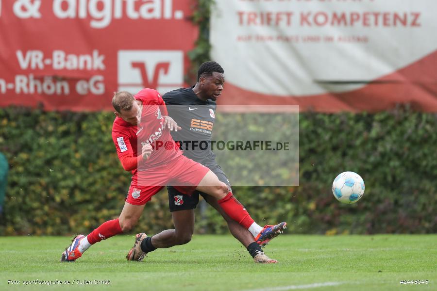 NGN-Arena, Aubstadt, 19.10.2024, sport, action, Fussball, BFV, 15. Spieltag, Regionalliga Bayern, HAN, AUB, SpVgg Hankofen-Hailing, TSV Aubstadt - Bild-ID: 2448043