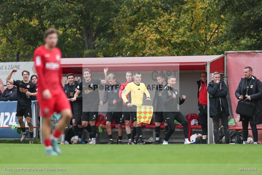 NGN-Arena, Aubstadt, 19.10.2024, sport, action, Fussball, BFV, 15. Spieltag, Regionalliga Bayern, HAN, AUB, SpVgg Hankofen-Hailing, TSV Aubstadt - Bild-ID: 2448044