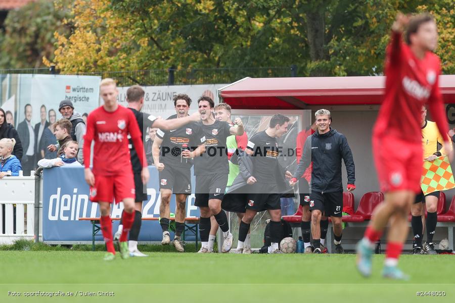 NGN-Arena, Aubstadt, 19.10.2024, sport, action, Fussball, BFV, 15. Spieltag, Regionalliga Bayern, HAN, AUB, SpVgg Hankofen-Hailing, TSV Aubstadt - Bild-ID: 2448050