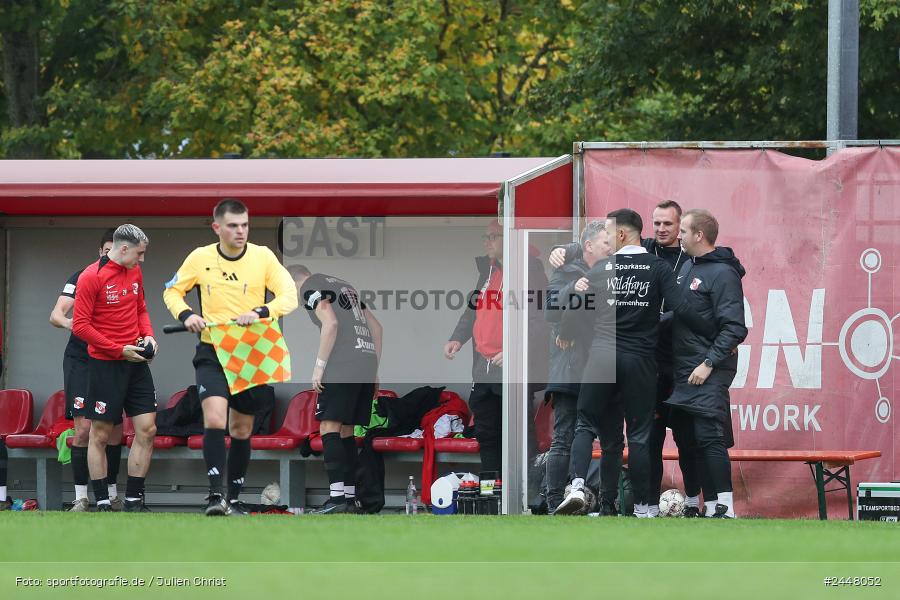 NGN-Arena, Aubstadt, 19.10.2024, sport, action, Fussball, BFV, 15. Spieltag, Regionalliga Bayern, HAN, AUB, SpVgg Hankofen-Hailing, TSV Aubstadt - Bild-ID: 2448052