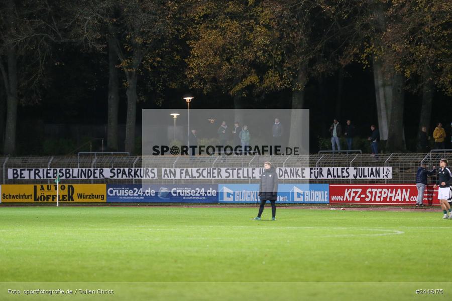 Sachs-Stadion, Schweinfurt, 22.10.2024, sport, action, Fussball, BFV, 16. Spieltag, Regionalliga Bayern, DJK, FCS, DJK Vilzing, 1. FC Schweinfurt 1905 - Bild-ID: 2448175