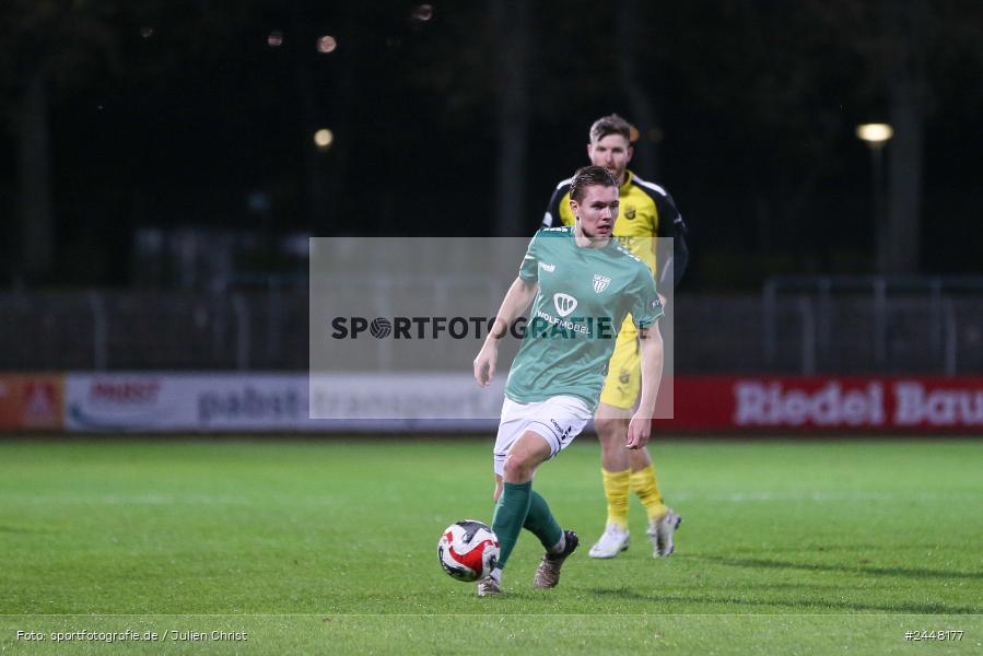 Sachs-Stadion, Schweinfurt, 22.10.2024, sport, action, Fussball, BFV, 16. Spieltag, Regionalliga Bayern, DJK, FCS, DJK Vilzing, 1. FC Schweinfurt 1905 - Bild-ID: 2448177
