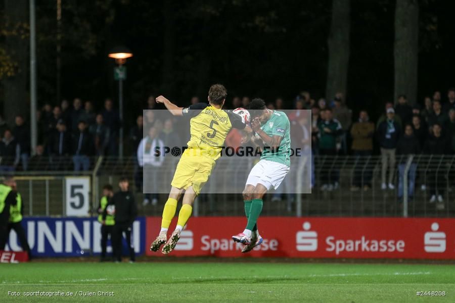 Sachs-Stadion, Schweinfurt, 22.10.2024, sport, action, Fussball, BFV, 16. Spieltag, Regionalliga Bayern, DJK, FCS, DJK Vilzing, 1. FC Schweinfurt 1905 - Bild-ID: 2448208