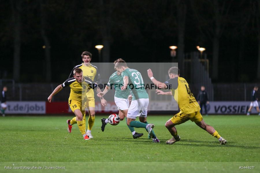 Sachs-Stadion, Schweinfurt, 22.10.2024, sport, action, Fussball, BFV, 16. Spieltag, Regionalliga Bayern, DJK, FCS, DJK Vilzing, 1. FC Schweinfurt 1905 - Bild-ID: 2448217