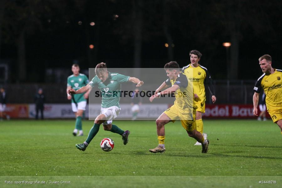 Sachs-Stadion, Schweinfurt, 22.10.2024, sport, action, Fussball, BFV, 16. Spieltag, Regionalliga Bayern, DJK, FCS, DJK Vilzing, 1. FC Schweinfurt 1905 - Bild-ID: 2448218
