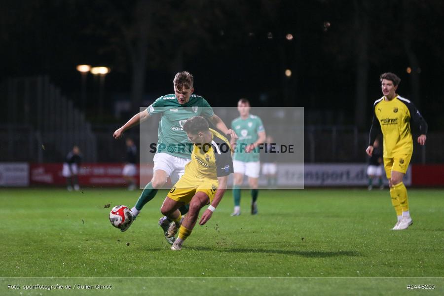 Sachs-Stadion, Schweinfurt, 22.10.2024, sport, action, Fussball, BFV, 16. Spieltag, Regionalliga Bayern, DJK, FCS, DJK Vilzing, 1. FC Schweinfurt 1905 - Bild-ID: 2448220