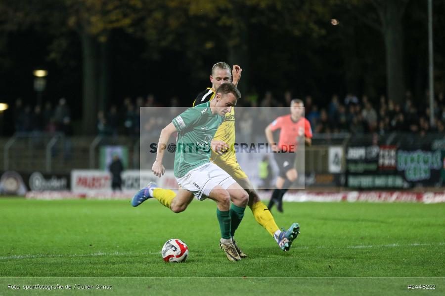 Sachs-Stadion, Schweinfurt, 22.10.2024, sport, action, Fussball, BFV, 16. Spieltag, Regionalliga Bayern, DJK, FCS, DJK Vilzing, 1. FC Schweinfurt 1905 - Bild-ID: 2448222