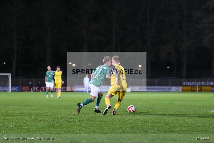Sachs-Stadion, Schweinfurt, 22.10.2024, sport, action, Fussball, BFV, 16. Spieltag, Regionalliga Bayern, DJK, FCS, DJK Vilzing, 1. FC Schweinfurt 1905 - Bild-ID: 2448223