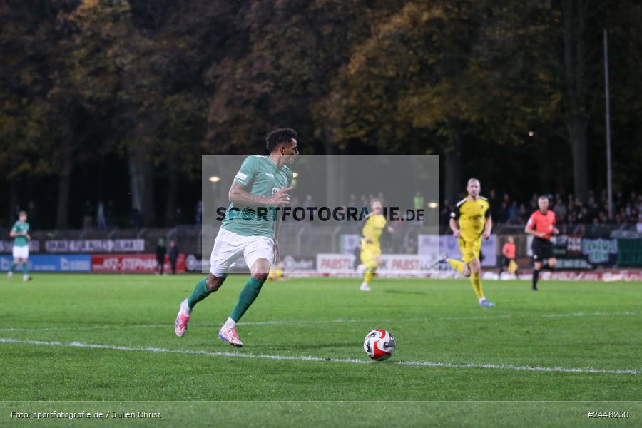 Sachs-Stadion, Schweinfurt, 22.10.2024, sport, action, Fussball, BFV, 16. Spieltag, Regionalliga Bayern, DJK, FCS, DJK Vilzing, 1. FC Schweinfurt 1905 - Bild-ID: 2448230