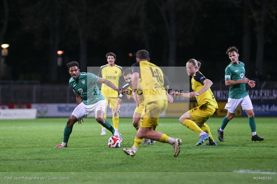 Sachs-Stadion, Schweinfurt, 22.10.2024, sport, action, Fussball, BFV, 16. Spieltag, Regionalliga Bayern, DJK, FCS, DJK Vilzing, 1. FC Schweinfurt 1905 - Bild-ID: 2448236