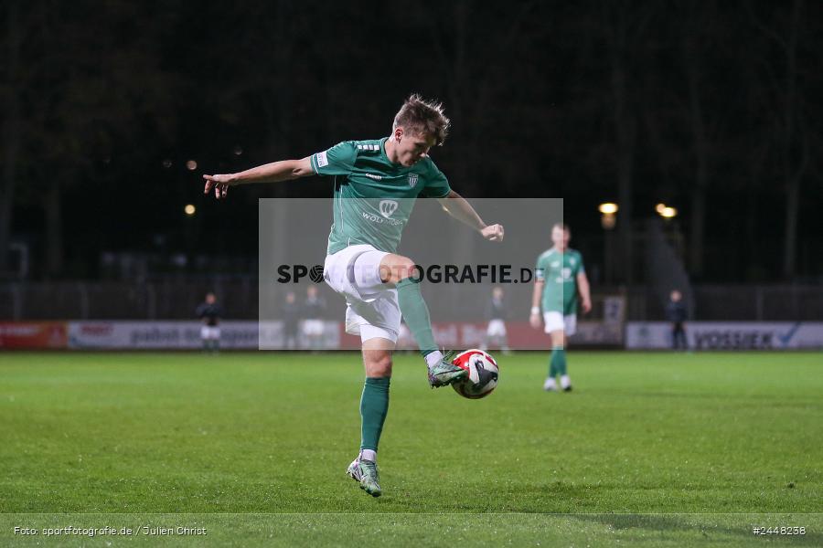 Sachs-Stadion, Schweinfurt, 22.10.2024, sport, action, Fussball, BFV, 16. Spieltag, Regionalliga Bayern, DJK, FCS, DJK Vilzing, 1. FC Schweinfurt 1905 - Bild-ID: 2448238