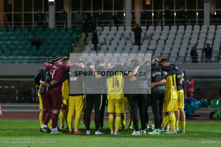 Sachs-Stadion, Schweinfurt, 22.10.2024, sport, action, Fussball, BFV, 16. Spieltag, Regionalliga Bayern, DJK, FCS, DJK Vilzing, 1. FC Schweinfurt 1905 - Bild-ID: 2448245