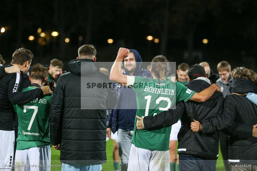 Sachs-Stadion, Schweinfurt, 22.10.2024, sport, action, Fussball, BFV, 16. Spieltag, Regionalliga Bayern, DJK, FCS, DJK Vilzing, 1. FC Schweinfurt 1905 - Bild-ID: 2448249