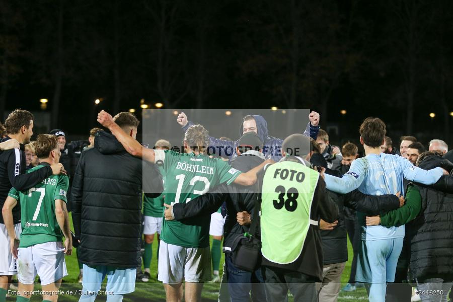 Sachs-Stadion, Schweinfurt, 22.10.2024, sport, action, Fussball, BFV, 16. Spieltag, Regionalliga Bayern, DJK, FCS, DJK Vilzing, 1. FC Schweinfurt 1905 - Bild-ID: 2448250