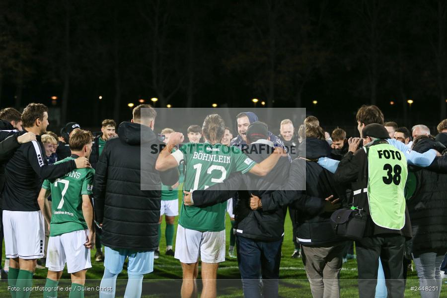 Sachs-Stadion, Schweinfurt, 22.10.2024, sport, action, Fussball, BFV, 16. Spieltag, Regionalliga Bayern, DJK, FCS, DJK Vilzing, 1. FC Schweinfurt 1905 - Bild-ID: 2448251
