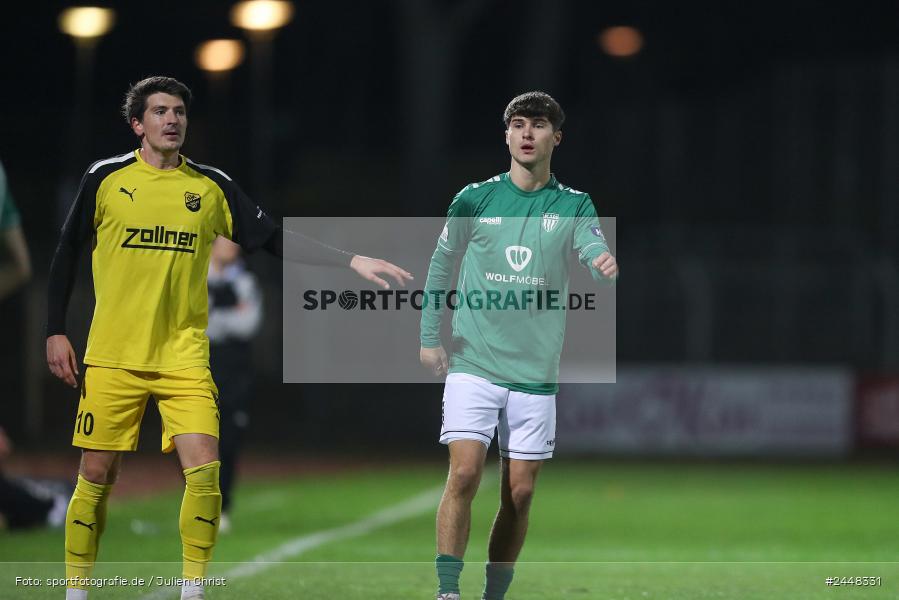 Sachs-Stadion, Schweinfurt, 22.10.2024, sport, action, Fussball, BFV, 16. Spieltag, Regionalliga Bayern, DJK, FCS, DJK Vilzing, 1. FC Schweinfurt 1905 - Bild-ID: 2448331 Sachs-Stadion, Schweinfurt, 22.10.2024, sport, action, Fussball, BFV, 16. Spieltag, Regionalliga Bayern, DJK, FCS, DJK Vilzing, 1. FC Schweinfurt 1905 - Bild-ID: 2448331