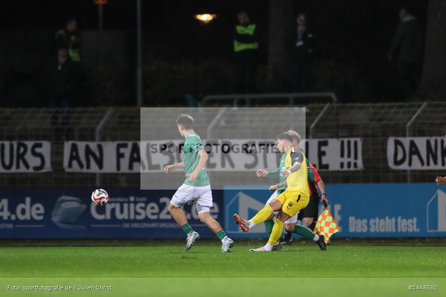 Sachs-Stadion, Schweinfurt, 22.10.2024, sport, action, Fussball, BFV, 16. Spieltag, Regionalliga Bayern, DJK, FCS, DJK Vilzing, 1. FC Schweinfurt 1905 - Bild-ID: 2448332 Sachs-Stadion, Schweinfurt, 22.10.2024, sport, action, Fussball, BFV, 16. Spieltag, Regionalliga Bayern, DJK, FCS, DJK Vilzing, 1. FC Schweinfurt 1905 - Bild-ID: 2448332