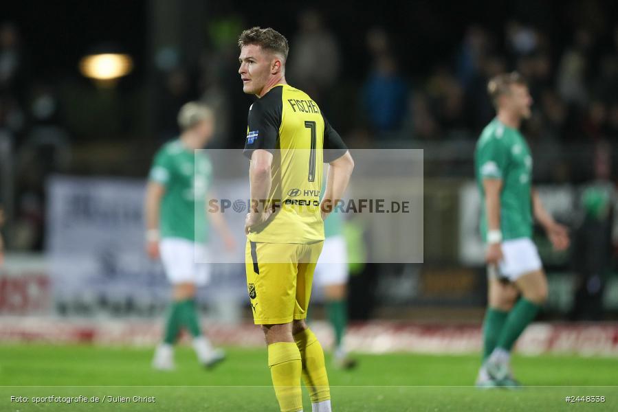 Sachs-Stadion, Schweinfurt, 22.10.2024, sport, action, Fussball, BFV, 16. Spieltag, Regionalliga Bayern, DJK, FCS, DJK Vilzing, 1. FC Schweinfurt 1905 - Bild-ID: 2448338