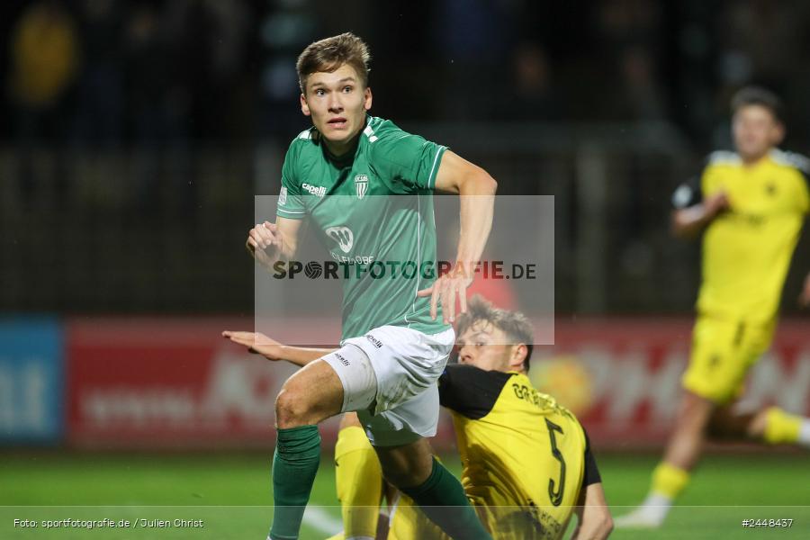 Sachs-Stadion, Schweinfurt, 22.10.2024, sport, action, Fussball, BFV, 16. Spieltag, Regionalliga Bayern, DJK, FCS, DJK Vilzing, 1. FC Schweinfurt 1905 - Bild-ID: 2448437