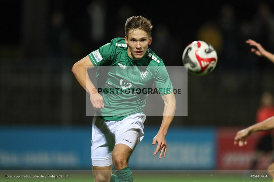 Sachs-Stadion, Schweinfurt, 22.10.2024, sport, action, Fussball, BFV, 16. Spieltag, Regionalliga Bayern, DJK, FCS, DJK Vilzing, 1. FC Schweinfurt 1905 - Bild-ID: 2448438
