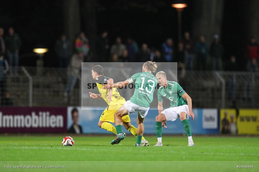 Sachs-Stadion, Schweinfurt, 22.10.2024, sport, action, Fussball, BFV, 16. Spieltag, Regionalliga Bayern, DJK, FCS, DJK Vilzing, 1. FC Schweinfurt 1905 - Bild-ID: 2448444