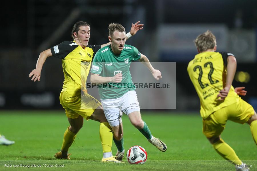 Sachs-Stadion, Schweinfurt, 22.10.2024, sport, action, Fussball, BFV, 16. Spieltag, Regionalliga Bayern, DJK, FCS, DJK Vilzing, 1. FC Schweinfurt 1905 - Bild-ID: 2448446
