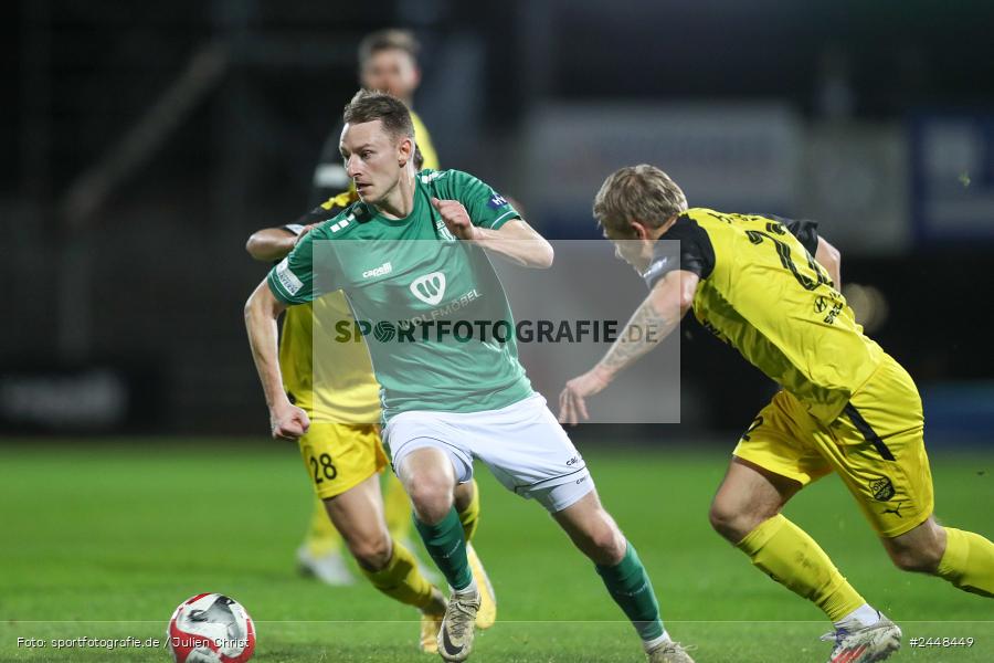 Sachs-Stadion, Schweinfurt, 22.10.2024, sport, action, Fussball, BFV, 16. Spieltag, Regionalliga Bayern, DJK, FCS, DJK Vilzing, 1. FC Schweinfurt 1905 - Bild-ID: 2448449