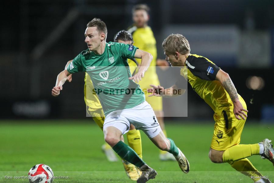 Sachs-Stadion, Schweinfurt, 22.10.2024, sport, action, Fussball, BFV, 16. Spieltag, Regionalliga Bayern, DJK, FCS, DJK Vilzing, 1. FC Schweinfurt 1905 - Bild-ID: 2448450