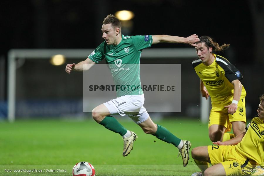Sachs-Stadion, Schweinfurt, 22.10.2024, sport, action, Fussball, BFV, 16. Spieltag, Regionalliga Bayern, DJK, FCS, DJK Vilzing, 1. FC Schweinfurt 1905 - Bild-ID: 2448452
