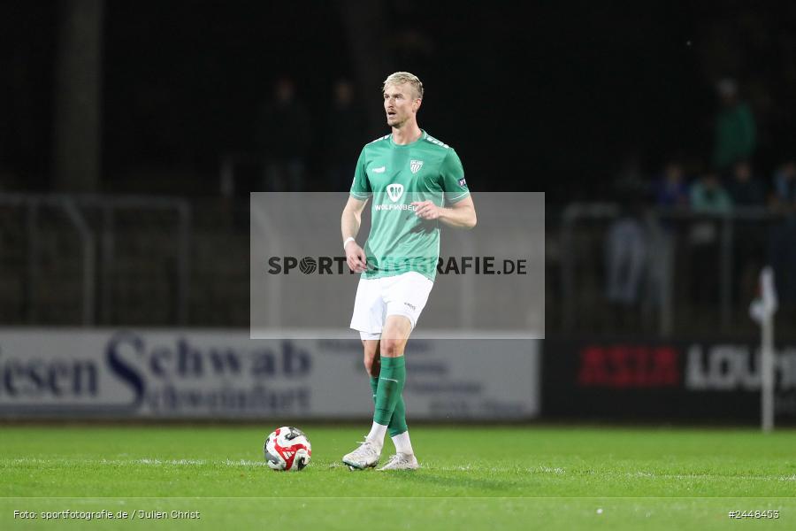 Sachs-Stadion, Schweinfurt, 22.10.2024, sport, action, Fussball, BFV, 16. Spieltag, Regionalliga Bayern, DJK, FCS, DJK Vilzing, 1. FC Schweinfurt 1905 - Bild-ID: 2448453