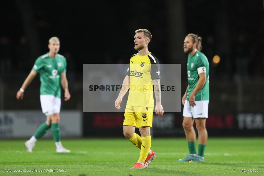 Sachs-Stadion, Schweinfurt, 22.10.2024, sport, action, Fussball, BFV, 16. Spieltag, Regionalliga Bayern, DJK, FCS, DJK Vilzing, 1. FC Schweinfurt 1905 - Bild-ID: 2448455